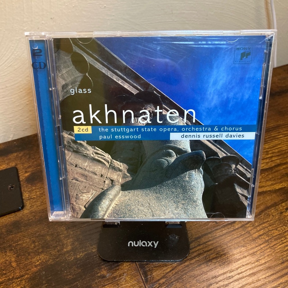 Philip Glass Akhnaten 2 CD Set Stuttgart State Opera Sony Classical SM2K 91141